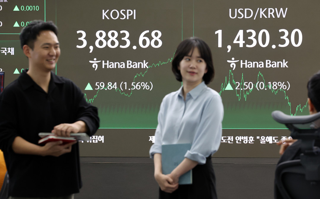 코스피, 엿새째 사상 최고치 마감…